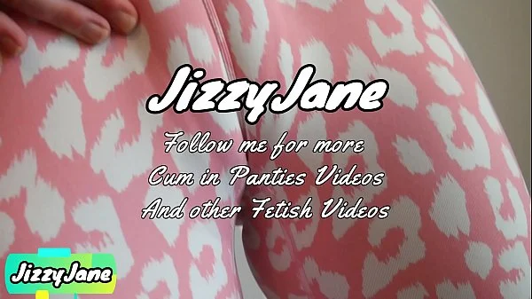 Cumming In My Panties and Yoga Pants After Rubbing My Smooth Pussy