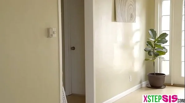 Cripple stepsister jizzed on and fucked by her stepbro