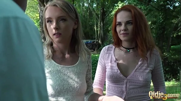 Old guys fucks teens hardcore ends with a wet cumshot in mouth