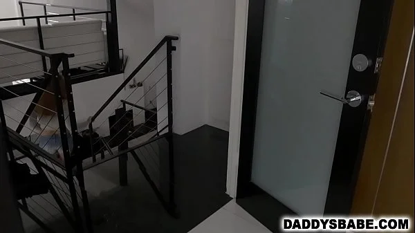 Step dad and step daughter family threesome sex