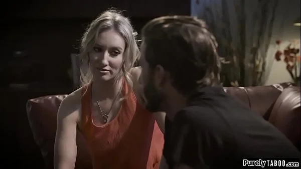 Milf is seducing her runaway stepnephew