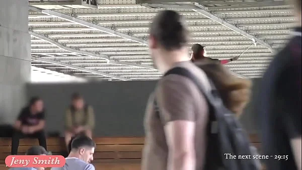 Ass flashing in public by Jeny Smith. Bubble butt hidden spy cam