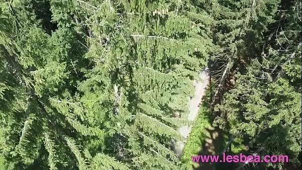 Lesbea Babes in the wood Aislin, Lovita Fate and Zadie Skymm have threesome