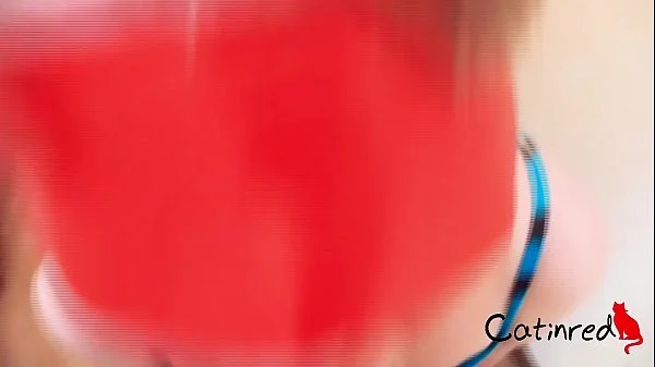 Blonde Suck Big Dick after Food Game - Food Fetish