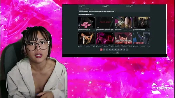 CORRUPTING YOU WITH MY FAVORITE PORN - ExotiqFox POV Solo Gooner Girl Gooning Masturbation