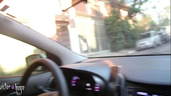 Motorista Do Aplicativo Deixou Foder Dentro Do Carro