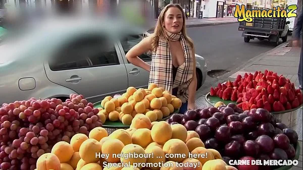 MAMACITAZ - Fat Booty Big Tits Latina Anastasia Rey Bangs On The Midday With Her Man