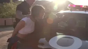 Two chick getting arrested and fucked - Honey Gold, Gina Valentina