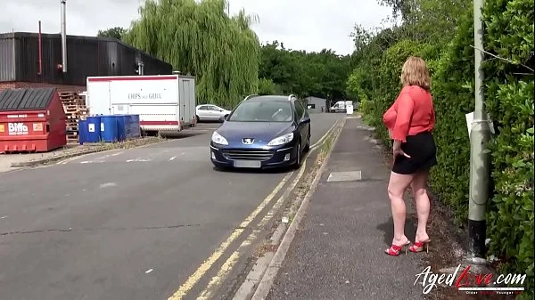 AgedLovE Busty Mature Got Picked up and Fucked