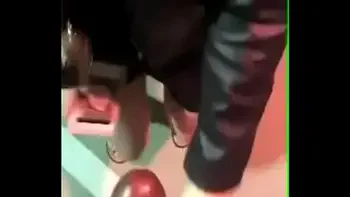 Hot brunette blowjob in parking