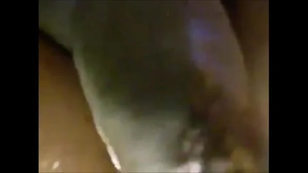 Cuckold husband eating black cum from wife's pussy