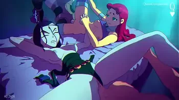 Teen Titans orgy (Queencomplex)