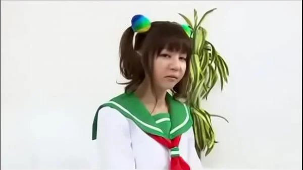 Japanese l. in School Uniform Gets Shaved