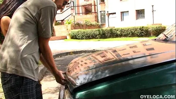 horny latina gets her pussy fingered and fucked