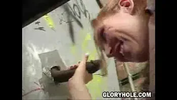 A large penis sucked off by woman