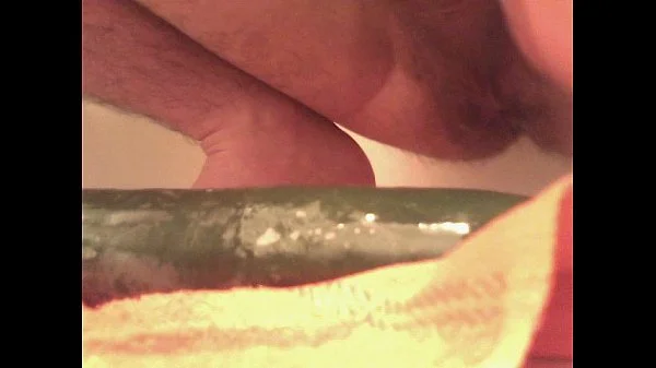 Cucumber in my ass 2