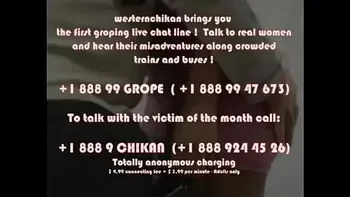 Hot blonde gets groped