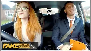 Cute Redhead Ella Hughes Is Creampied By Examiner