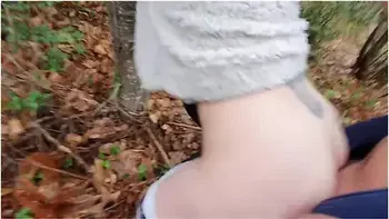 I Ask A Stranger To Fuck My Ass In The Forest ! - Les Pounes