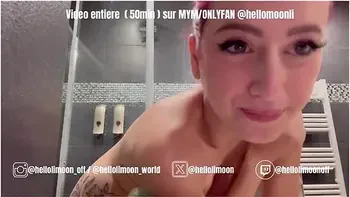 22 Years Gangbang 5 Cocks For Hellolimoon She Gets A Bukkake And Gets Her Pussy Fucked