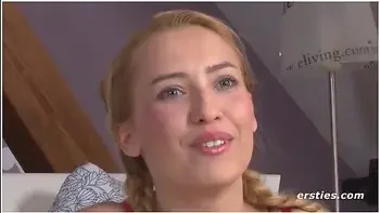 This German Blonde Knows How To Make Herself Climax