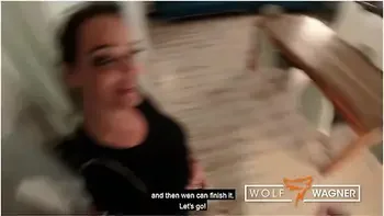 Milf Pov Blowjob In Public, And Huge Cumshot In The Mouth: Dirty Priscilla