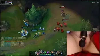 Gamer Girl - How Do I Perform Playing My Main With A Vibrator Distracting Me? League Of Legends #8 Luna