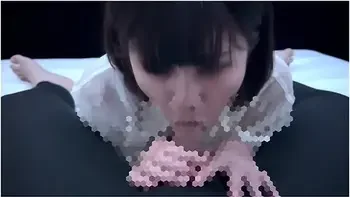 純粋そうな彼女かにおいに興奮するエロチホをクンクンしなからフェラ　口内射精