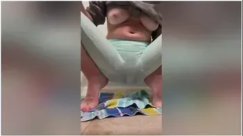 Little Piss Slut Was Desperate She Let It Go In Her Shorts