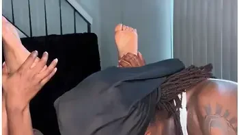 Creamformebaby Eating Ebony Pussy Until She