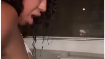 Ebony Amateur Fuck Her Stepsister Husband In The Hot Tub On Snapchat