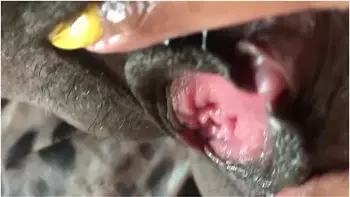 Cumming, Fingering & Peeing All Over Myself. Extreme Close Up