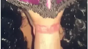 Doing A Blowjob To My Stepsons Young Cock