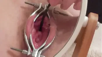 Slut Stuffs Virgin Pisshole