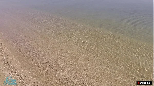 OMG STRANGER CUM IN MY PANTIES ON THE BEACH