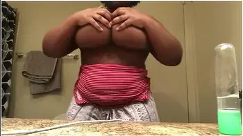 Oiling My Titties Because Why Not