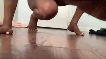 Demi Sutra I Got So Horny At The Gym I Had To Squirt Everywhere. Watch Me Lick It Up After