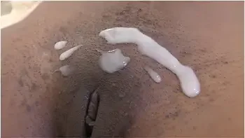 Ebony Cuty Fucked By Bwc And Cum On Pussy