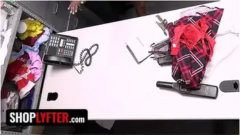 Rusty Nails, Fae Love And Elias Cash - Christmas - Fae And Her Stepbro Are Detained Separately For Shoplifting In The Same Mall