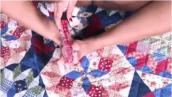 Playing With My Feet And Pussy Under The Christmas Tree - Nina Rivera