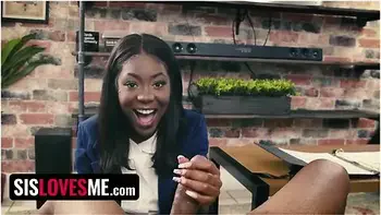 Ebony Stepsisters Take Big Cock In Their Black Pussies Full Movie W/ Alina Ali & More