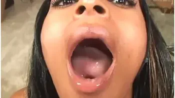 Cock Sucking Ebony Teen 18+ Toys Her Pussy