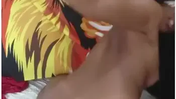 Brazilian Brunette With Huge Ass Fucking With Dildo