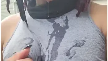 Went Outside To Pee My Panties And Slurp Some Up