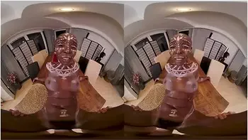 Horny African Princess Loves To Fuck White Guys - Zaawaadi And Virtual Reality