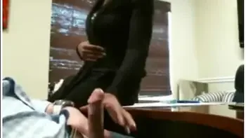 Interview Dickflash Handjob