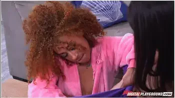 Indigo Vanity & Kendall Woods in My White Stepdad 3 - DigitalPlayground