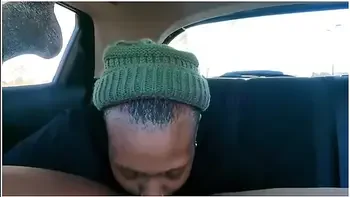 Backseat Fun ! Almost Got Caught !