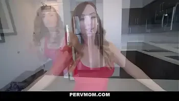 Busty stepmom POV fucked by her stepson