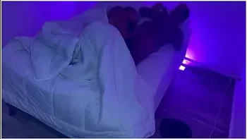 Behind The Scenes. Stepmom Shares Bed And Fucks Stepson